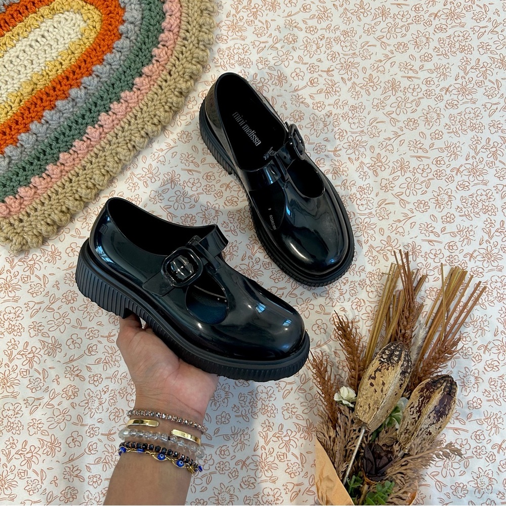 Mini Melissa Jackie Loafers Size 13
